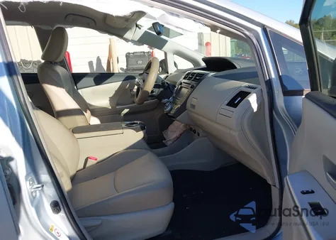 2012 Toyota Prius V Five from USA, damaged, VIN JTDZN3EU1C3130037